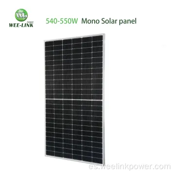 Panel solar 550W 580W PANELES SOLAR Módulo fotovoltaico